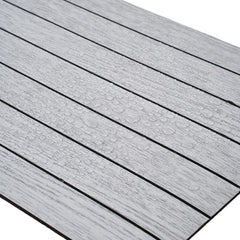 1pc 3D Imitation Wood Grain Grille Wall Panels, 300*40cm, Self-adhesive Vertical Stripe Wall Stickers, Peel and Stick, TV Background Decoration Stickers for Bedroom and Living Room, Kitchen and Bathroom Wall Renovation Stickers, Ideal for Renovating Livin
