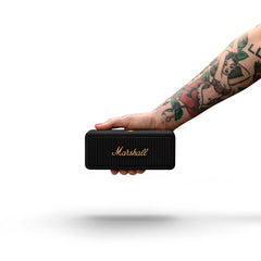 Marshall Emberton II Portable, Water Resistant Speaker, in Black and Steel