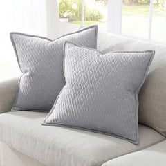 Decorative Cushion 2 Pack in 3 Colours, 51 X 51 Cm
