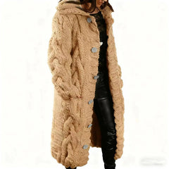 2025 New Fashionable Loose Cardigan for Women in Europe And America, Casual Long Sweater Jacket