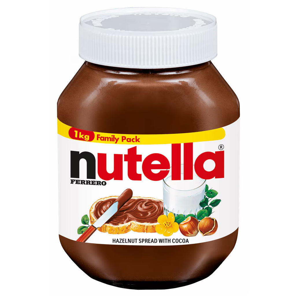 Nutella Hazelnut Spread, 1Kg