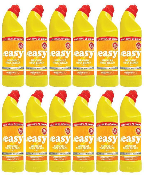 Easy Thick Bleach Citrus 750ml – Pack of 3 to 12