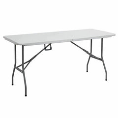 Foldable 6ft Heavy Duty Folding Catering Camping Trestle Picnic Bbq Party Table
