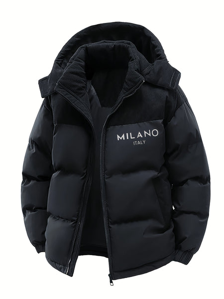 Men'S Casual Fashion Outdoor Outing Print Imitation Jacket