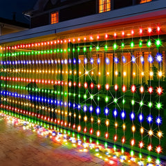 200-LED Solar Fairy String Lights - Indoor/Outdoor Multi-Colour Changing Garden Decor, Suitable for Fences, Courtyards And Wedding Settings - Push-Button Control, Ip65 Rated, Outdoor Lighting | Garden Decor | Solar Lighting, Solar String Lights