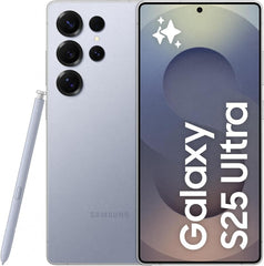 Galaxy S25 Ultra 5G (2025) 512GB Storage + 12GB RAM SM-S938B Qualcomm Snapdragon 8 Elite SIM Free Factory Unlocked Android 15 Smartphone - Available in Titanium Black / Titanium Grey / Titanium Silver Blue / Titanium White