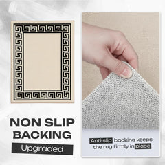 1pc Greeky Non-Slip Super-Absorbent Rug – Heavy-Duty Washable Doormat, Hallway Runner & Large Area Rug for Kitchen, Office, Entrance, Indoor & Outdoor Flooring