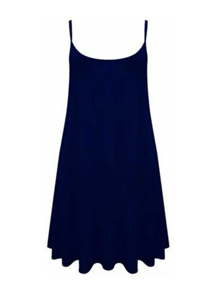 Women’s Flowy Swing Dress – Casual A-Line Skater Dress | Soft Comfortable Fabric | Multiple Colours & Sizes | Everyday Summer Outfit