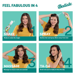 Batiste Blush Dry Shampoo, 6 X 350Ml
