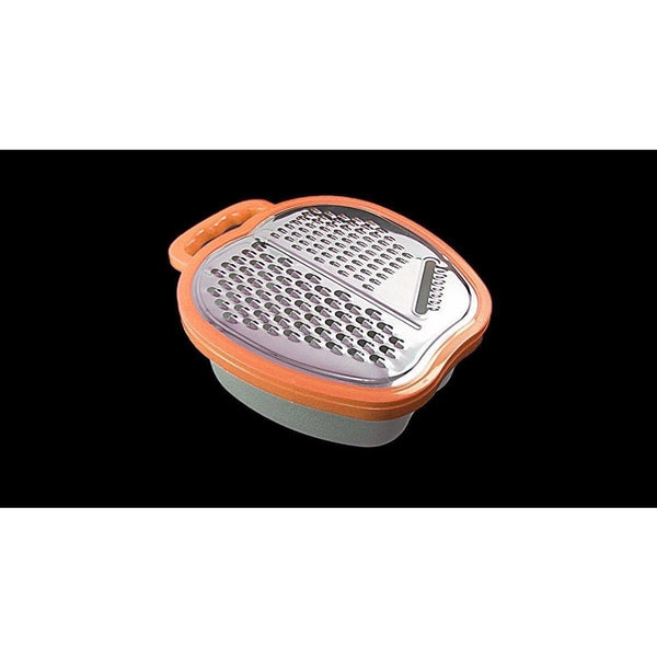 Plastic Apple Shaped Multifunctional Grater with Storage Box
