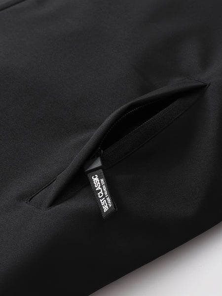 Men's New Stand-up Collar Casual Autumn and Winter Jacket Jacket Men's Velvet Padded Warm Fashion Winter Clothes -padded Jacket