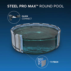 Bestway® 15Ft (4.5M) Steel Pro MAX™ above Ground Pool Set