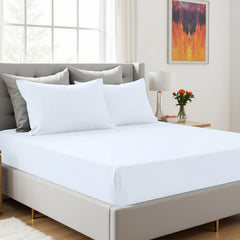 Surprise Colour Plain Dyed Fitted Sheet or Pillowcase | Each Order Delivered in a Random Colour | Single, Double, King Sizes & Pillowcases Sold Separately | Soft, Breathable, Durable Bedding | Easy Care Fabric | LOCAL WAREHOUSE | UK SELLER