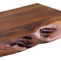 Professional Chef Live Edge Acacia Wood Chopping Board - Large