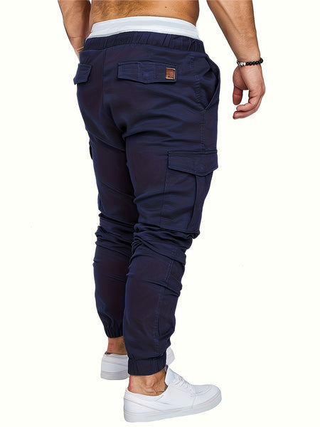 -Border Trade Men'S Outdoor Casual Cargo Pants (Multi-Color 3-Strip Set) More Cost-Effective