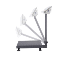 Maximum load-bearing capacity of 100kg, high-precision platform scale, durable dark gray stainless steel material, 40 x 30 x 70. The large scale surface can store unit price memory and accumulate 50g division values. It can store 5 unit prices and 99 cumu