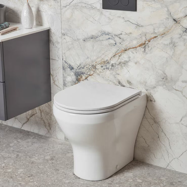 Tavistock Lindo Back to Wall Toilet with Pan and Seat