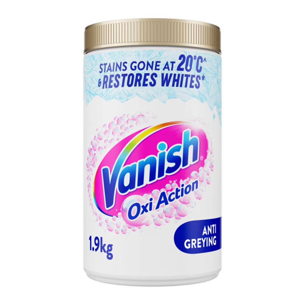 Vanish Gold Oxi Action Powder Crystal White, 1.9Kg