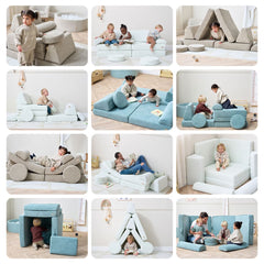 Tutti Bambini Playrama Montessori Play Sofa in Blue