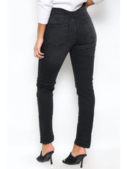MYT Womens Jeans Ladies High Waist Cotton Mom Relaxed Fit Stretch Denim Pants Waist Size UK 10-22