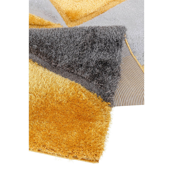 Luxury Soft Shaggy Area Rug – Modern Non-Shedding Geometric Triangles Design, High-Pile Plush Living Room Carpets, Large Thick Rug for Bedroom, Kitchen, Lounge & Home Décor – Contemporary Floor Rug & Mats