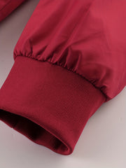Men's winter lined hooded jacket - a warm and thick outdoor jacket suitable for hiking, hiking, and casual wear