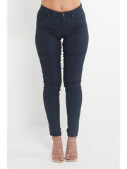 MYT Womens Chino Trousers Ladies Skinny Fit Super Stretch Office Work Casual Chinos Waist Size UK 6-18