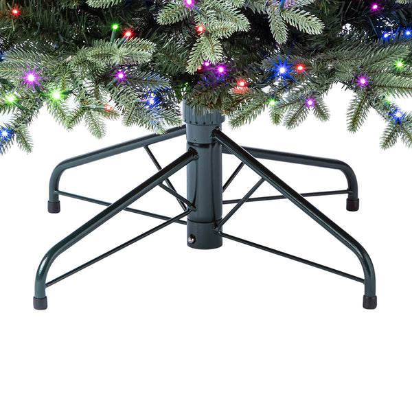 6.5 Ft (1.98M) Pre-Lit Aspen Artificial Christmas Tree with 1200 Colour Changing Micro LED Lights