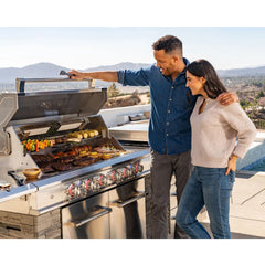 Kirkland Signature 12 Burner Large Island Gas Barbecue Grill + Cover