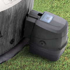 Intex Purespa Greywood Deluxe 6 Person Inflatable Hot Tub