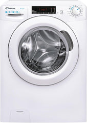 CANDY Quick Pro Washing Machine, 10Kg Wash, 1400 RPM, A-20 Energy Class, 16 Programmes, Pro Active Wash, Builtto Last, White-White, 55X60X85 Cm - GD 4108-80