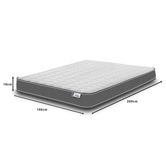 18CM Deep Colour Essential Hybrid Open Coil Spring Mattress