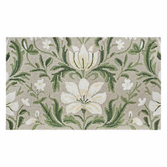 Spring Colourful Hooked Accent Rug in 4 Designs, 56 X 97 Cm