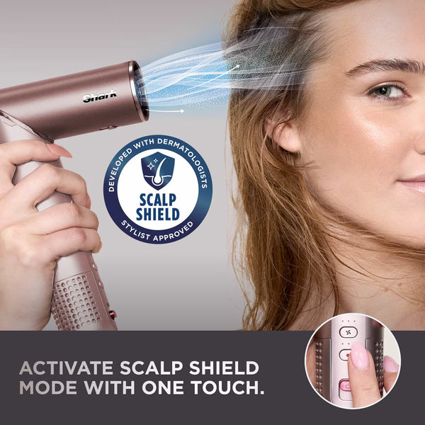 Shark Flexfusion Straight 5-In-1 Air Styler & Dryer & Ceramic Straightener with Case, HD625SUK