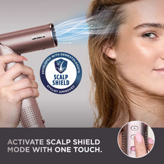 Shark Flexfusion Straight 5-In-1 Air Styler & Dryer & Ceramic Straightener with Case, HD625SUK