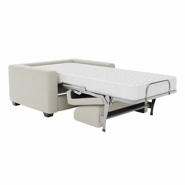 Lucas Natural Fabric Snuggler Sofa Bed