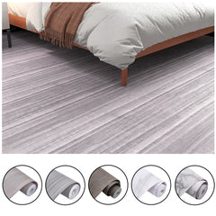 Vinyl Peel and Stick Wood Grain Floor Tile, 61cmx10m Self-Adhesive Vinyl Flooring Roll, Thicken Wear-Resistant Wallpaper Roll for Home Decor Floor & Wall Renovations, Pearl Marble