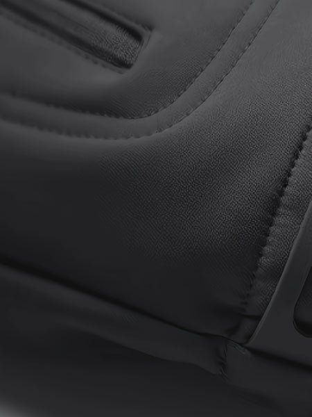 Men'S Winter Soft Shell Jacket with a Hood, Featuring Pockets And a Solid Color, Suitable for Outdoor Wear