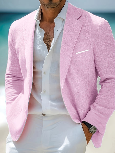The Suit Jacket Is Suitable for Casual Outings and Wedding Banquets
