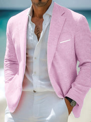 The Suit Jacket Is Suitable for Casual Outings and Wedding Banquets