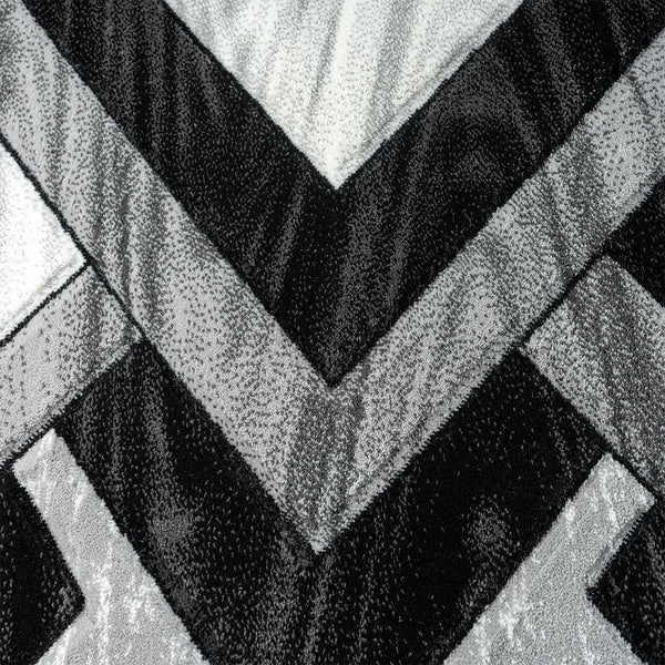 1pc Area Rug – Dazzling Abstract High-Weight Thick Design – Super Soft, Durable, Comfort-Feel Texture – Ideal for Living Room, Dining Room, Bedroom & Office Flooring