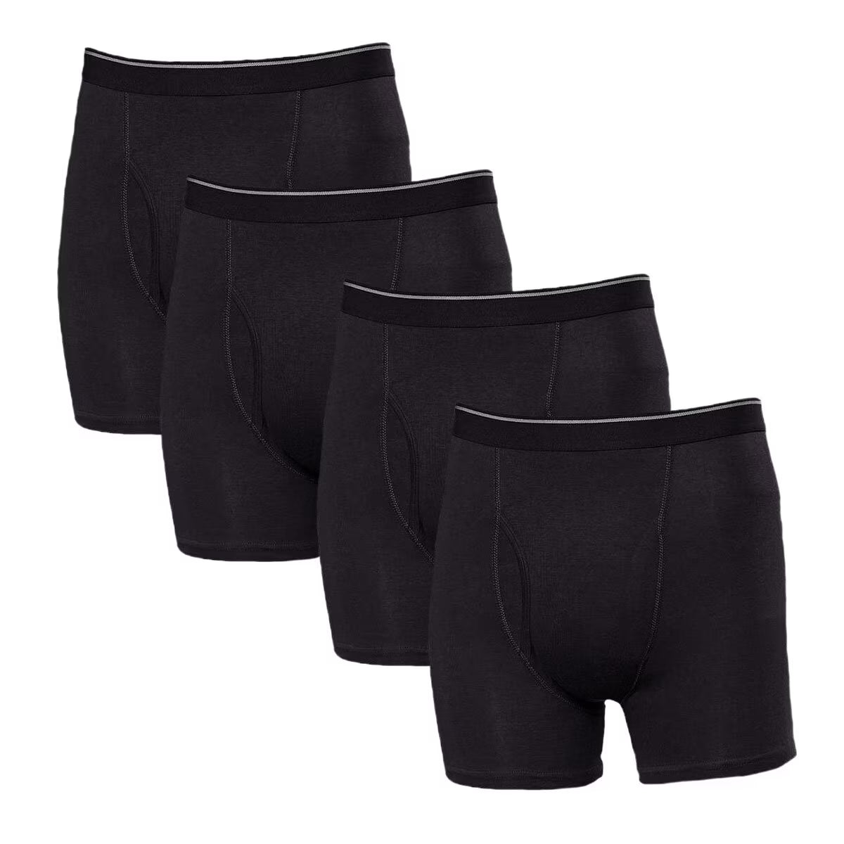 Kirkland Signature Men'S 4 Pack Boxer Shorts, Small