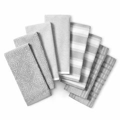 Town & Country Organic Kitchen Towels 8 Pack, in 4 Designs
