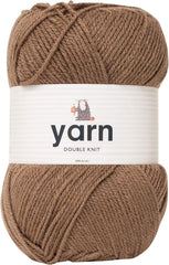 Korbond DK Beige Yarn - 100G Acrylic Wool - Lightweight, Hypoallergenic & Durable Double Knit Crochet Yarn Knitting Wool (290M Total)