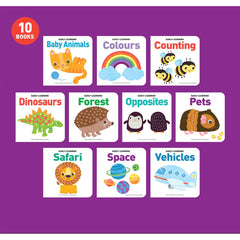 Carry along X10 Board Books: Early Learning