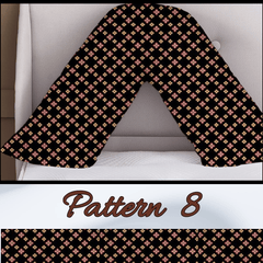 T&T Printed V Pillow Covers Easy Care Head Back Neck Maternity Support 74x34cm