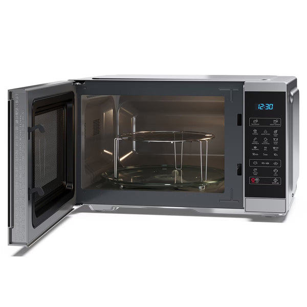 Sharp 25 Litre 900W Digital Microwave with 1000W Grill, YC-MG252AU-S