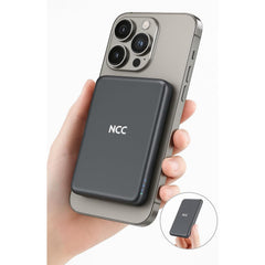Magnetic Wireless Power Bank Fast Charging – Ultra Slim, with USB-C, Smartphones Battery Pack Compatible with iPhone/Android