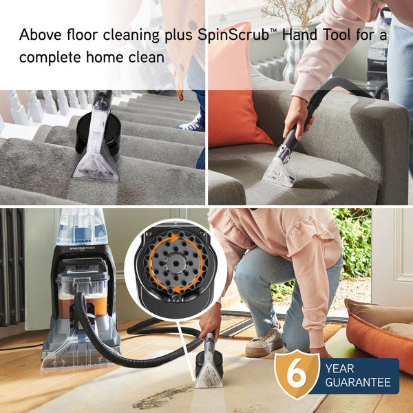VAX Spinscrub Power plus Carpet Washer, CDCW-SSXA