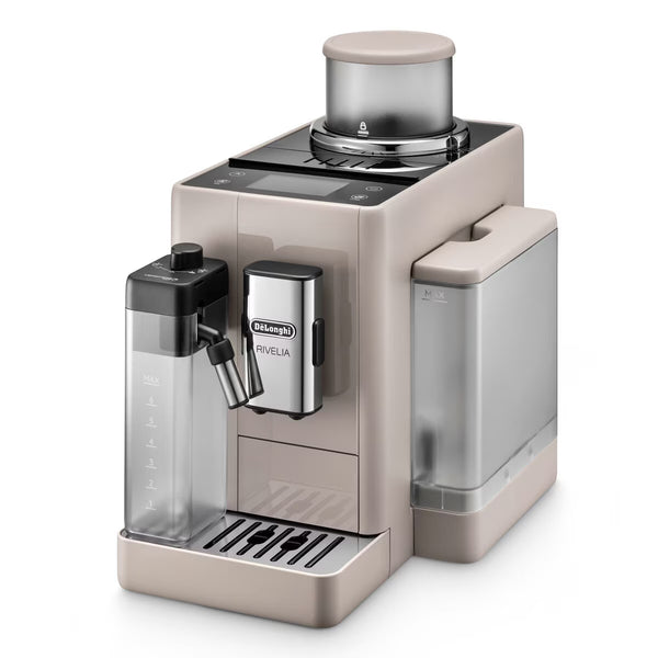 De'Longhi Rivelia Bean-To-Cup Coffee Machine in Beige, EXAM450.55.BG